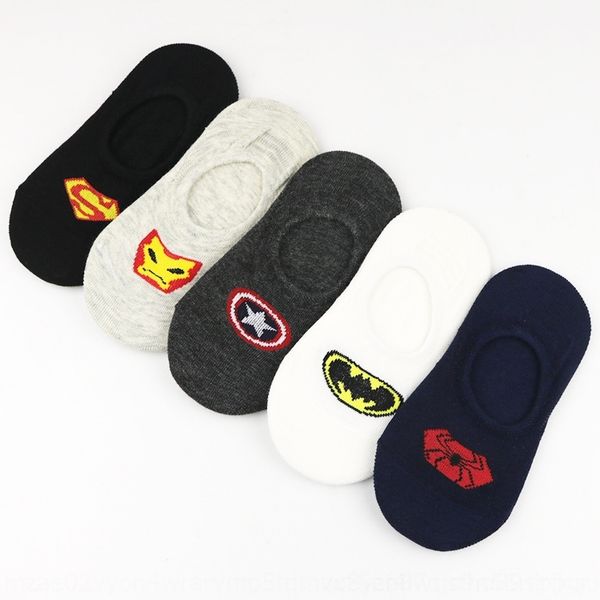 

aagic boysinvisible boat children's children's new combed cotton 2019 cartoon boat invisible socks baby socks vliu0, Black