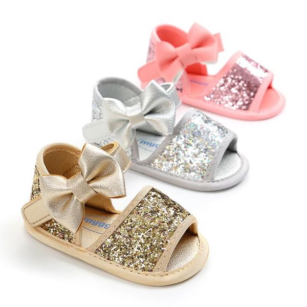 

first walkers born baby girl shoes bowknot headband set infants girls shoes+headband 2pcs
