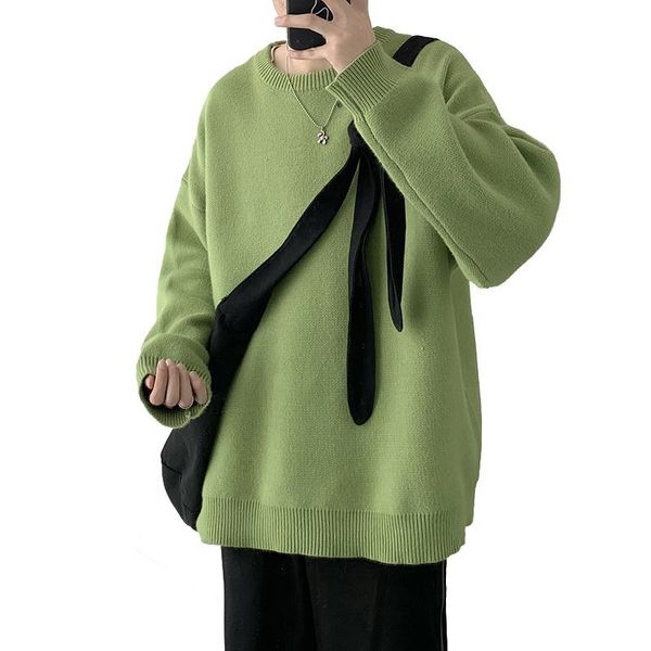 

man and women candy colors sweater good quality pullovers o-neck soft knitted sweater, White;black