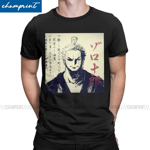 

men's zoro bow wano wanted paper as zorojuro vintage tees roronoa zoro one piece o neck clothing sport hooded sweatshirt hoodie men t s