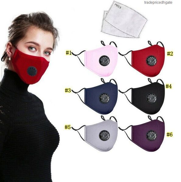 

valve breath face masks pm2.5 mouth fashion mask anti-dust anti pollution can put filter respirator mouth-muffle