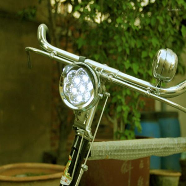 

bicycle front light 7led retro car front light rear tail mountain bike road bike general bicycle accessories1