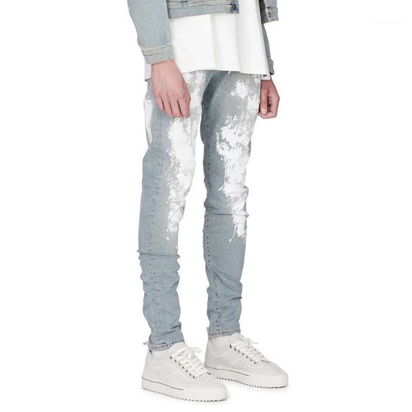 

men jeans design fashion skinny jeans for men d50211, Blue