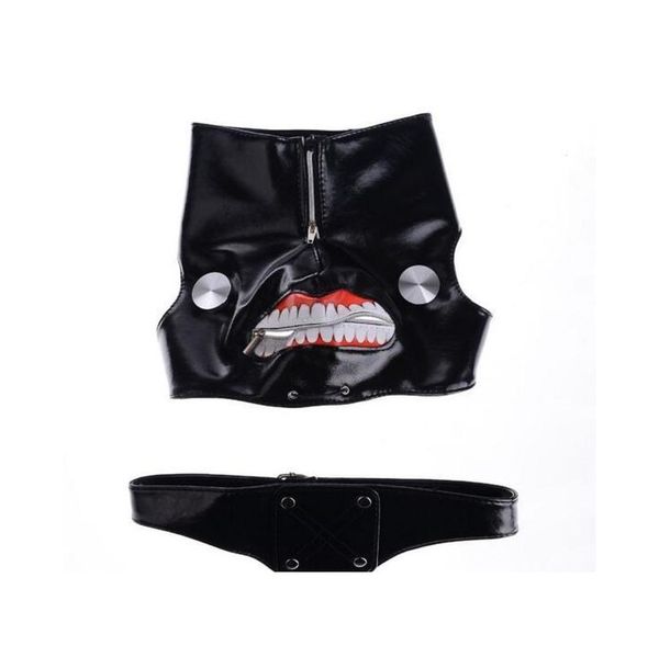 

eco-friendly tokyo ghoul mask scary mascaras halloween masks cosplay kaneki ken degreasing cotton pu party prop a jlltae mx_home