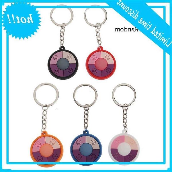 

smiley face uv color change ultraviolet intensity tester key pendant t4md, Black