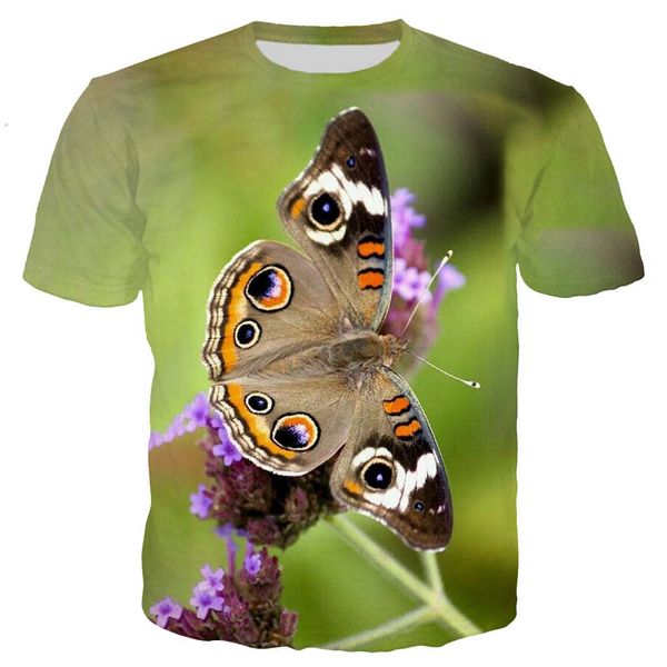 

new cool butterfly 3d print shirts comics hippie kawaii men clothing