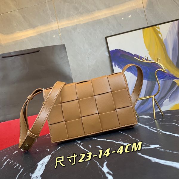 

Designer famous brand lady leather evening anchor bag luxury geometric pattern one shoulder hold inner compartment