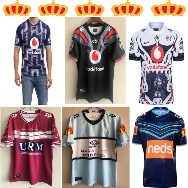 

20 21warriors nrl nines jersey canberra assaulter wests tigers south sydney rabbitohs rugby league men jersey, Black;gray