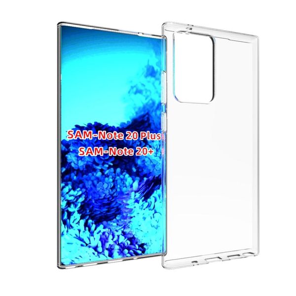 

For Samsung Galaxy Note20 Ultra Glossy Transparent Protective Case