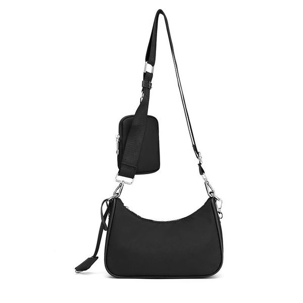 Модная женская нейлоновая сумка через плечо Повседневная сумка для покупок через плечо со съемным нейлоновым мешочком для ключей Кошелек для монет Multi Pochette Accessoires Cle Tote