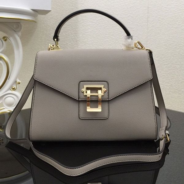 

genuine leather handbag crossbody bag female shoulder bags fashion palm print cowhide tote bag