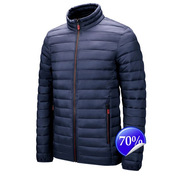

men's winter warm outdoor down jacket fashion m52tabdb, Black