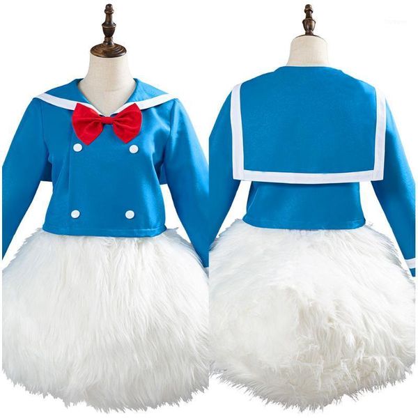 

cosplay costume uniform blue suit outfit halloween carnival party fancy dress men women1, Black