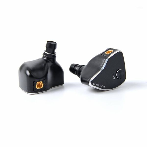 

2020 lz a6 in ear earphone 4ba+1dd+1piezoelectric ceramics hybrid 6 units hifi iem earbud replaceable nozzle mmcx detachable1