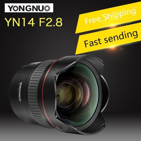 

yongnuo 14mm f2.8 ultra-wide angle prime lens yn14mm auto focus af mf metal mount lens for canon and for nikon1