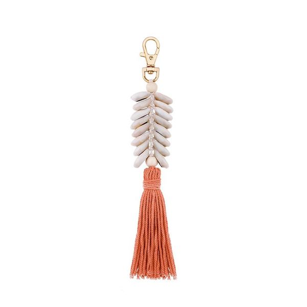 

1pcs marine style shell tassel fringed diy jewelry garments bag decorative accessories key chain pendant craft cotton tassels h wmtuhj