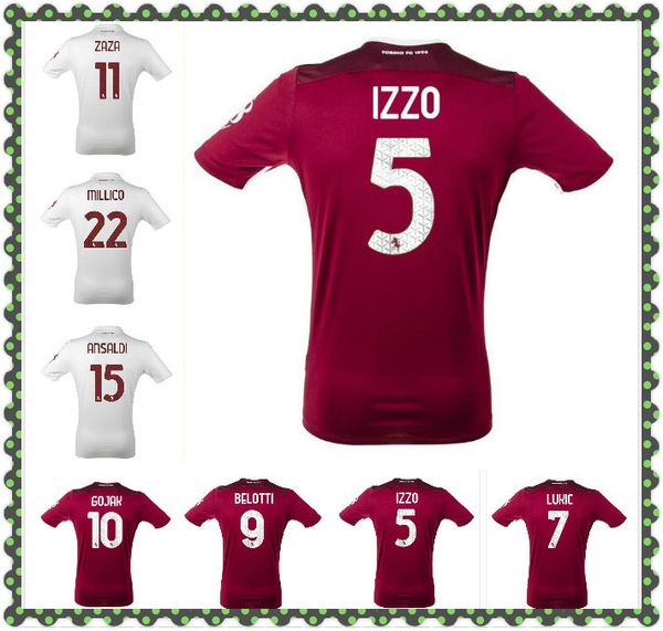 

2020 2021 torino fc maglia da calcio belotti verdi izzo nkoulou футбол для футбола zaza baselli 20 21 linetty jersey maillot de футбольная р, Black;yellow