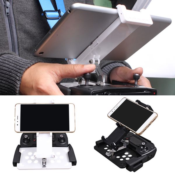 

foldable phone smartphone tablet stand holder mount clip stretching bracket for dji air 2 mavic pro spark remote control