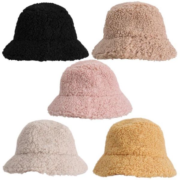 

1 шт женские зимние шапки плюшевые теплый бархат уши уха защиты fisherman hat lamb винтажные аксессуары hat cap транспорт velvet, Blue;gray