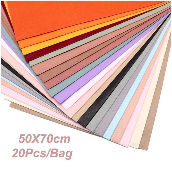 

20pcs 70*50cm floral wrapping paper gift packaging paper valentine's day wedding floral bouquet packing craft pape jllano