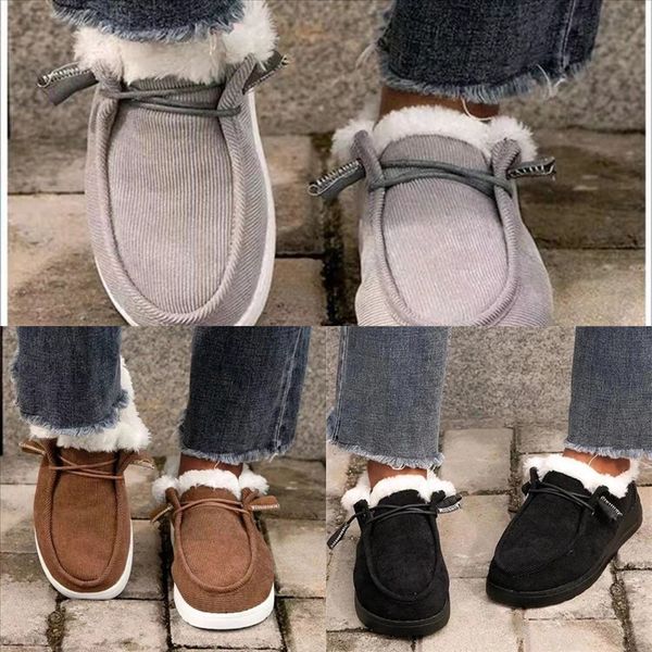 

saigt fashion warm cotton cotton new snow boot pearlboots winter kids, Black
