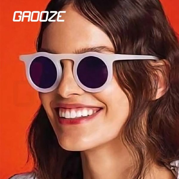 

gaooze luxury sunglasses women round glasses women's sunglasses ladies fashion retro vintage glass lxd383, White;black