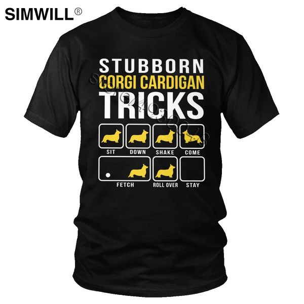 

корги кардигана стойкие хитрости tshirt mens юмор короткие sleeved tshirt япония владелец собаки футболка подарок спорта толстовка с капюшон