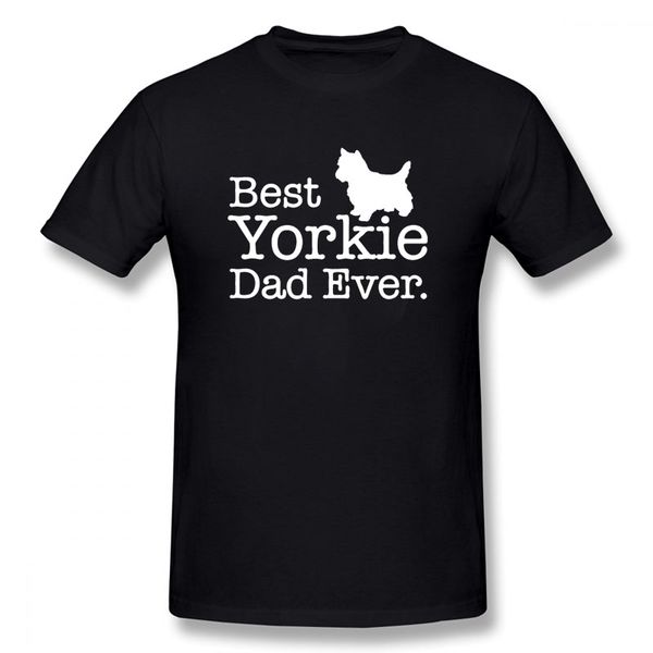

sport yorkie dad ever new funny t shirt men short sleeves hip hop oversized o-neck cotton t shirts