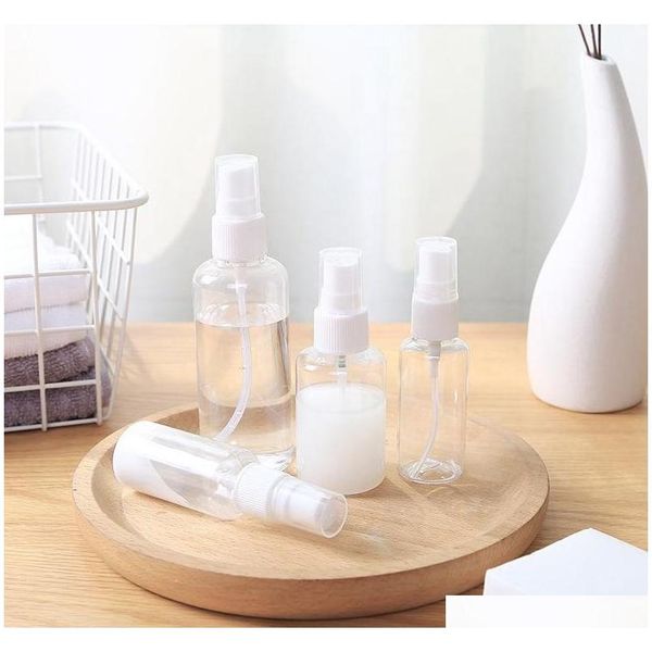 

1oz 2oz 3oz travel plastic spray bottle empty cosmetic perfume container with mist nozzle bottles atomizer perf qylnef bdetoys