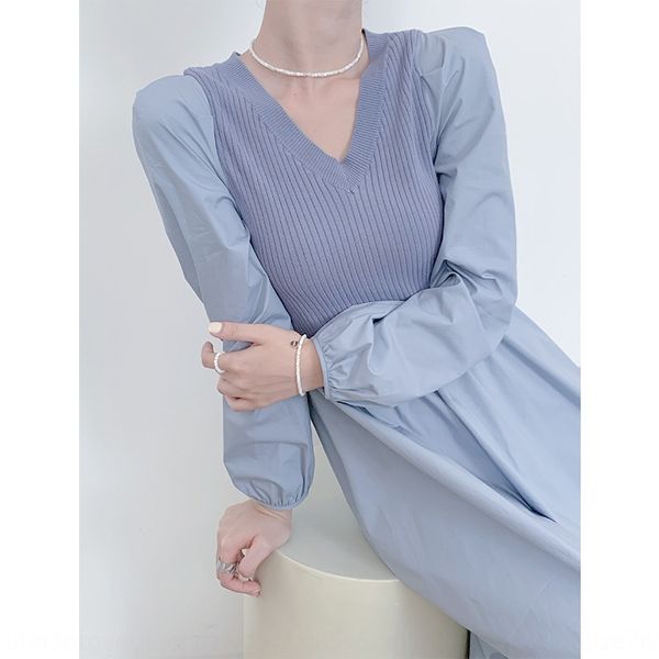 

women's dress 2020 early autumnnew summer dress in south works in early autumn women's new work korea w4bfs, Black;gray