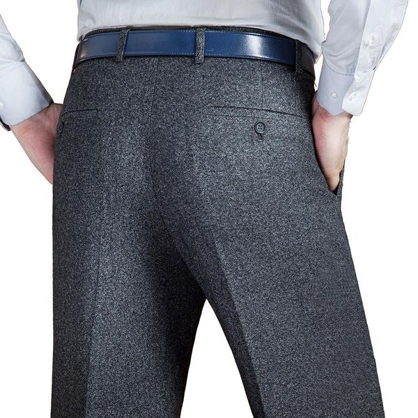 

2020 pant black for man wool suit classic straight pants of formal businessmen's dress p1w1, White;black