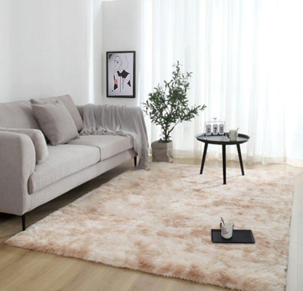 

carpet for living room large fluffy rugs anti skid shaggy area rug dining room home bedroom floor mat 80*120cm/31.5 jllqko bdebag