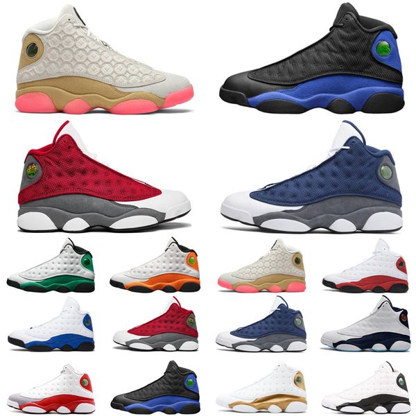 

discount 13 13s mens basketball shoes starfish red flint lucky green hyper royal chicago cny athletic mens trainers sports sneakers 7-13