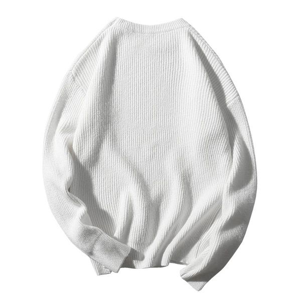 

men's sweaters semhoo oversized mens knitted sweater men 2021 winter solid pullover hip hop harajuku korean black, White;black