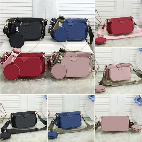 

2021 handbag shoulder bags designer handbag fashion composite bag handbag wallet phone bags three-piece combination bags