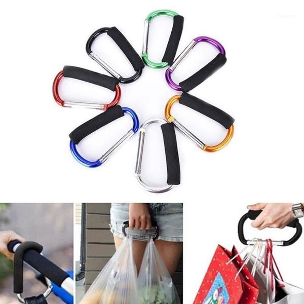 

climbing hook baby stroller handle shopping bag clip carrier pushchair hanger1