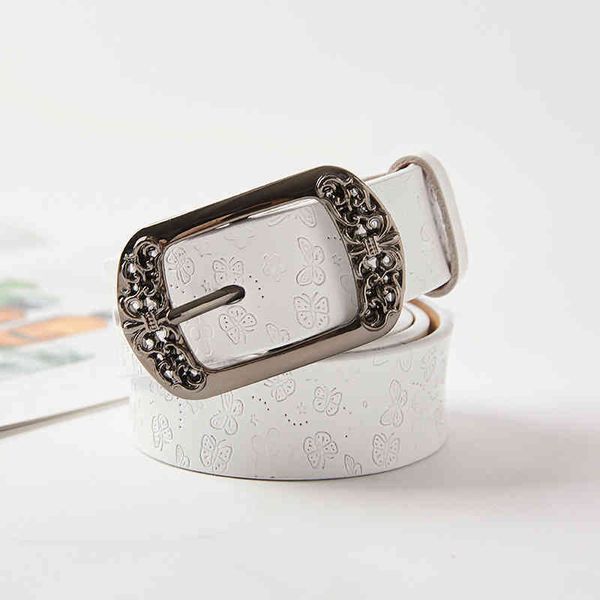 

belt belts belt women's pattern chinese style belt fashion trend leisure simple coat personalized decorative needle buckle, Black;brown