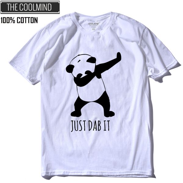 

da0111a summer loose just dab it panda print men t shirt casual short sleeve mens tshirt o-neck tee shirts sport hooded sweatshirt hoodie