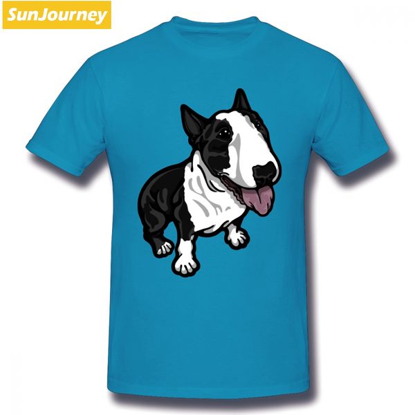 

happy bull terrier men t shirt popular party big size cotton short sleeve custom mens t shirts sport hooded sweatshirt hoodie