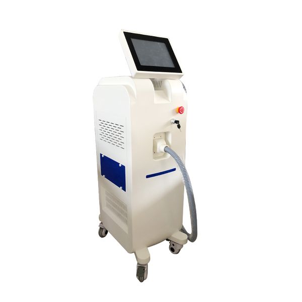 

big power 808nm diode laser painless and professional hair removal germany imported bars laser depilacion tec cooling beauty machine, Black
