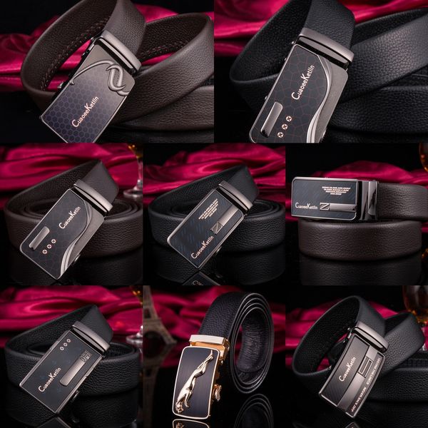 

men's head multi soft automaticbelt men's belt beltbelt head leather multi soft leather automaticbelt lu1st, Black;brown
