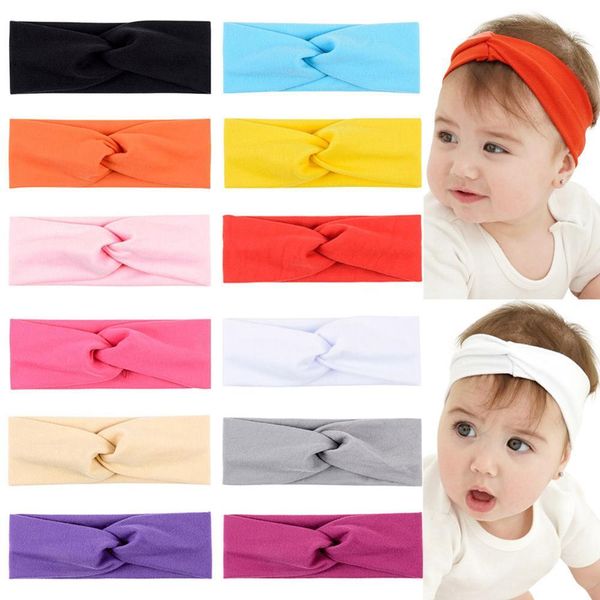 

1шт детские супер эластичный нейлон knotted ободки младенца глава обертывания детские ободки смычков 949 1шт супер bbynjj homebag, Slivery;white