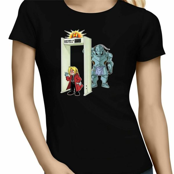 

edward alphonse elric full metal alchemist parody black t-shirt cornello s-3xl breathable tee shirt sport hooded sweatshirt hoodie