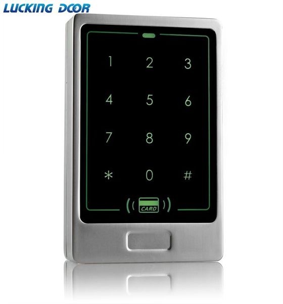 

fingerprint access control lucking door rfid standalone touch metal 125khz id waterproof cover for system 8000 user
