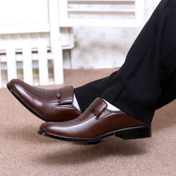 

dress shoes sexemara leather casual driving oxfords men loafers moccasins italian for flats no-8063, Black