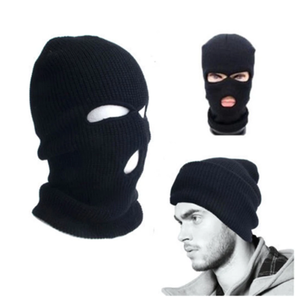 

beanie/skull caps black cycling winter hats funny mask hat handmade wool knit bonnet halloween party ski beanie czapka zimowa touca, Blue;gray