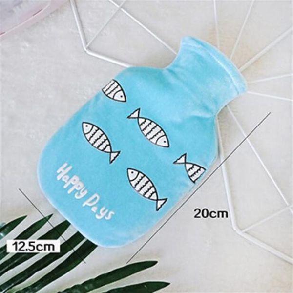 

350ml safe thickening cute water bag thick fluff winter warmer hand bottle warmer hand warming rubber bag dropshipping wmtksu