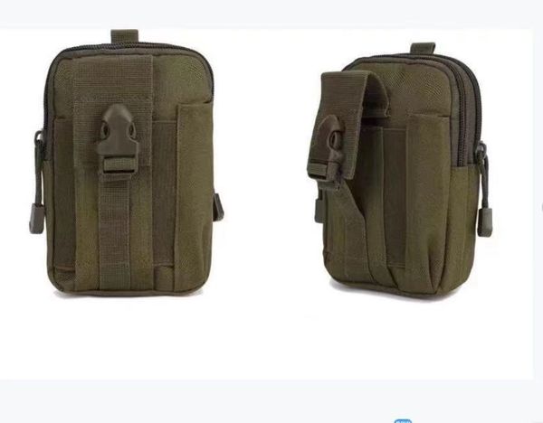 

new military fans tactical waist bag hanging outdoor sports tactical belt waist bag wearing belt zero wallet 5.6-inch mobile phone bag35474