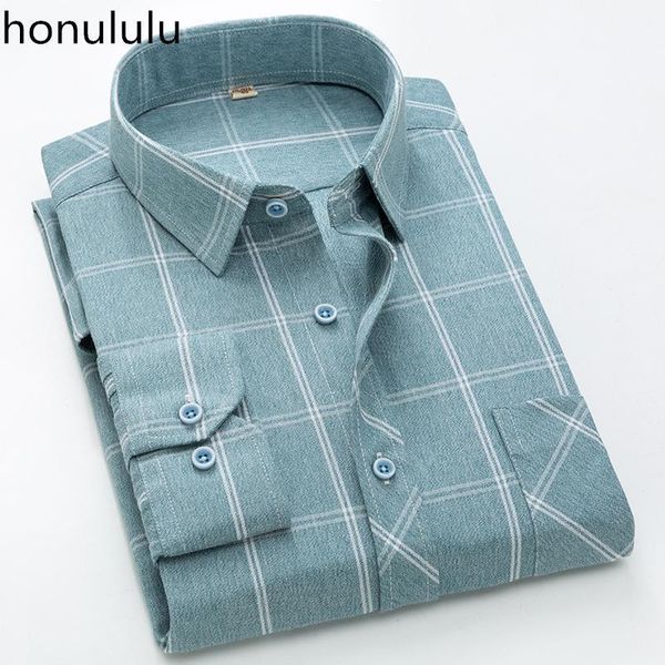 

spring and autumn fashion plaid shirt men's long sleeve korean shirt business leisure youth inch1, White;black