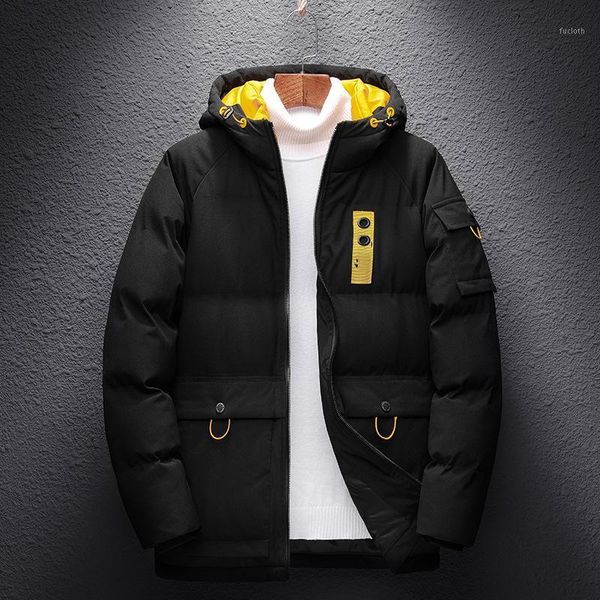 

2020 brand jackets men winter fashion warm thick parka coat oversize 6xl 7xl 8xl men's black blue red padded jacket1